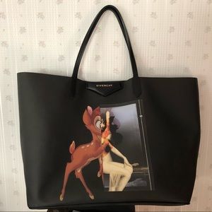 Givenchy Bambi printed Antigona Large shopping bag